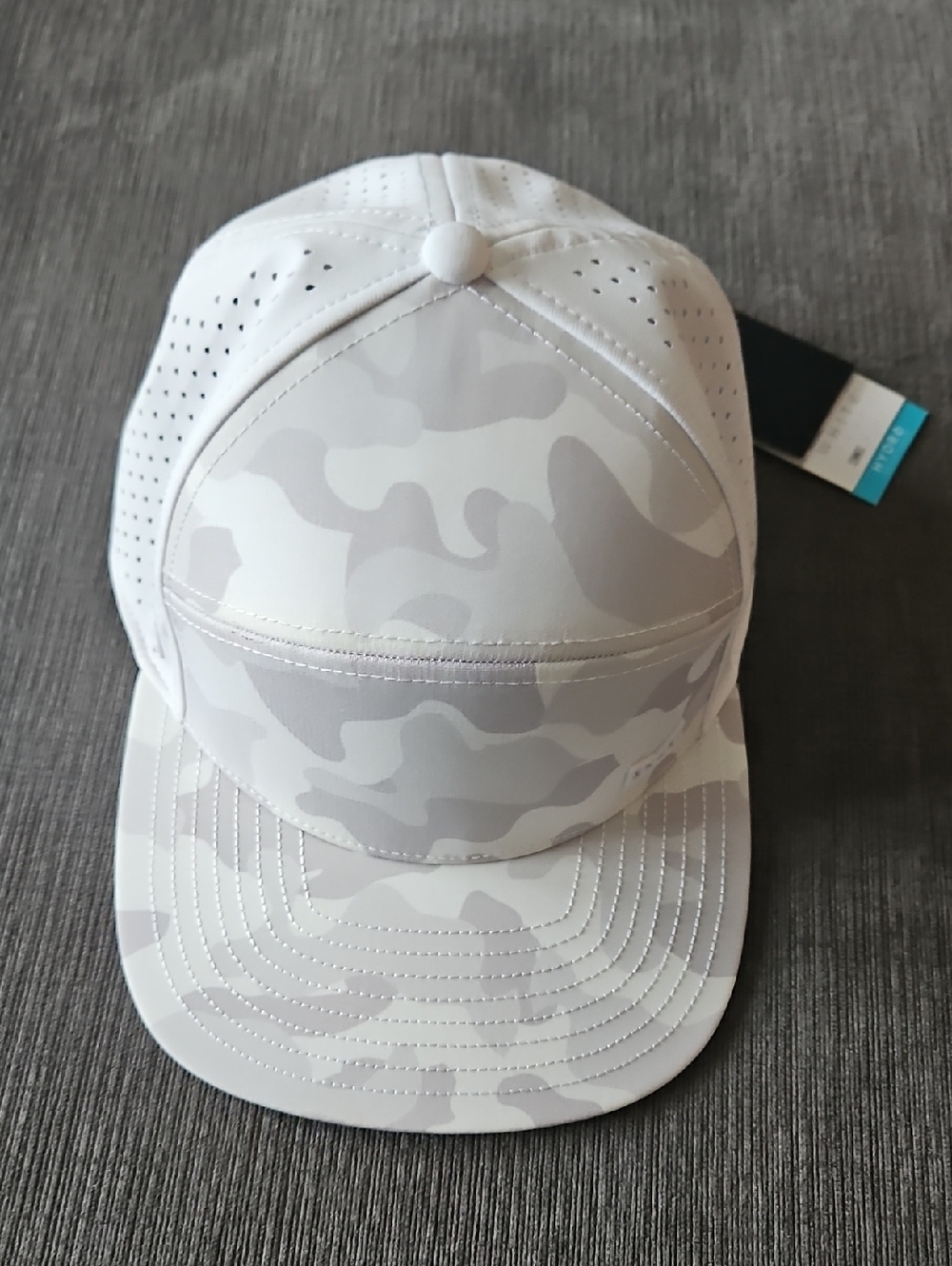 Performance White Camo Men's Cap